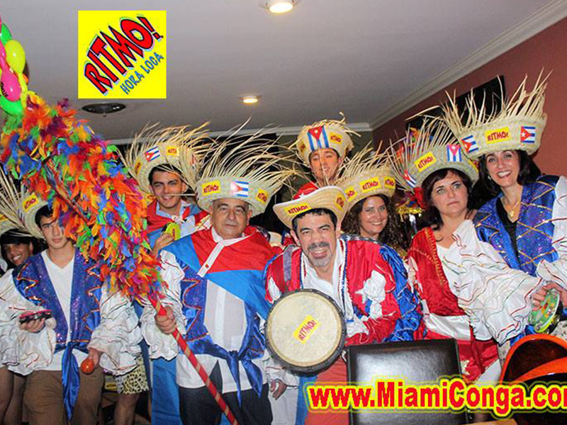 MiamiConga.com miami conga cuban party band cuban hora loca